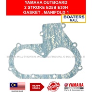 YAMAHA OUTBOARD 648-13645-A0 GASKET , MANIFOLD 1 2 STROKE E25B E30H 100% ORIGINAL-BOATERS MALL
