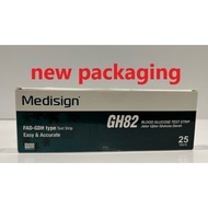 MEDISIGN GH82 GLUCOSE TEST STRIP