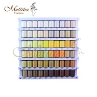 แท่นวางด้าย แท่นโชว์ด้าย แท่นเก็บด้าย แท่นวางหลอดด้าย 60 หลอด ** แต่ละแท่นด้ายสีด้ายไม่ซ้ำกัน** ด้