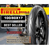 Tyre 2022 Tayar 100/80x17 Pirelli Rosso Sport Y15ZR Y125ZR YSuku LC135 Lagenda 110 115 Honda RS150 W