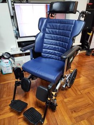 日本 Matsunaga MH-CR3D 高背傾斜及後躺輪椅