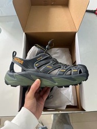 HOKA Hopara戶外機能涼鞋 灰綠色