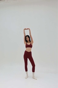 FatCryingClub - Ribbed V Comfy High-rise pants