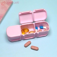 HARRIETT Pill Box Vitamins Mini Medicine Organizer Jewelry Storage Cut Compartment Medicine Pill Box
