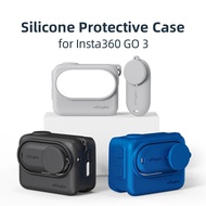 เหมาะสำหรับเคสซิลิโคน GO3 Insta360สำหรับ GO3 360อุปกรณ์ป้องกันกล้องเพื่อการกีฬา