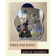 Aesthetic mirror aesthetic room decoration/ abstract mirror/ wall mirror