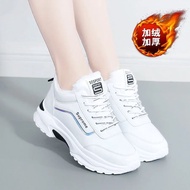 Cod Sneakers Women Autumn 2022 New Style ins All-Match Breathable White Shoes Student Flat Light Dad
