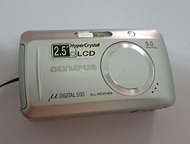 Olympus u500 mju 500 古董ccd 非 u410 u400 u310 送 XD卡