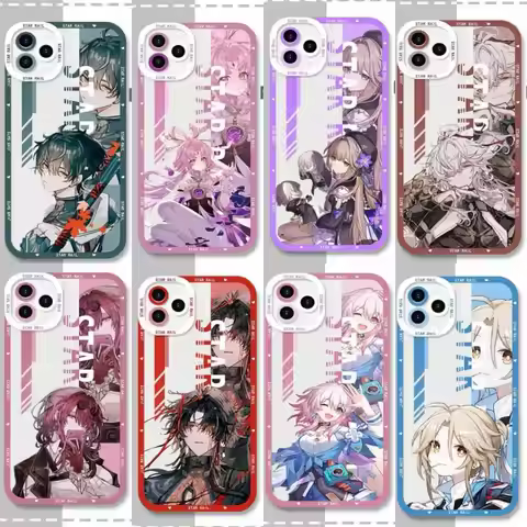 Honkai Star Rail Soft Phone Case For Xiaomi Redmi Note 13 Pro 5G 12 4G 12S 13C 12C 10C 11 10 10S 11S