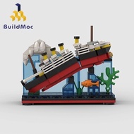 Titanic ferry model Building Blocks Assembly educational Toys gifts 247PCS bricks MOC Building Block