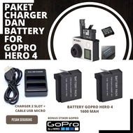 Charger 2 Slots Gopro Hero 4 And Battery Backup Battery Gopro Hero 4 Hero4 Action Camera Casan And B
