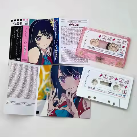 Classic YOASOBI OSHI NO KO Album Ayase ikura Music Magnetic Tape Cosplay Cassettes Walkman Car Recor