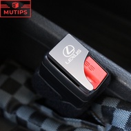 Zinc Alloy Car Safety Seat Belt Buckle Hidden Clip for Lexus rx 570 RX300 LX570 CT200H NX250 RX350 LX470 IS NX ES Accessories