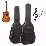 กระเป๋ากีต้าร์  ขนาด 40 / 41 นิ้ว  ผลิตจากผ้าOxford บุฟองน้ำหนา 5   มิลรอบด้าน สวยงาม ทนทาน กันน้ำ  Oxford Fabric Acoustic guitar bag Colorful Gig Bag Soft Thicken Case Double Shoulder Straps Padded Guitar Size 41 inch