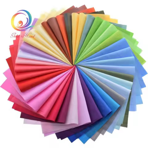 Dyed Twill Weave Cotton Fabric,DIY Handmade Sewing Quilting Material,Patchwork Cloth Tissue,38 Solid