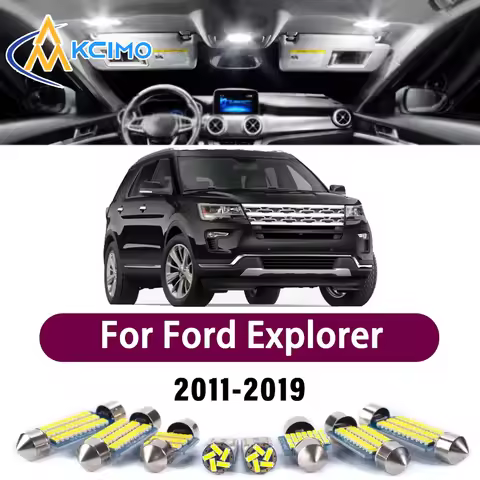 Error Free LED Interior Light Kit for Ford Explorer 2011-2019 Premium Bright Dome Trunk Mirror Readi