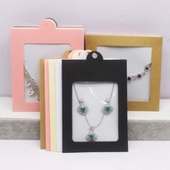 10 pcs13.5x11.5/14x10/12.5x12.5cm multi-color earring necklace box gift packaging box