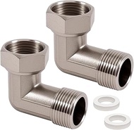 2 pieces movable stainless steel screw connection, movable screw connection, 3/4 inch male to 3/4 in