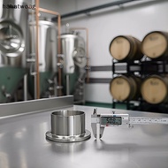 HH Stainless Steel 304 Sanitary Welding Clamp Ferrule Rustproof Sturdy Joint for Brewing Distillatio