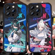 Arknights x Lawson Dusk Nian Lin Silicone Full Coverage Custom Phone Case – Compatible with Multiple