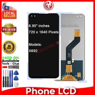 LCD Display Touch Screen Compatible For Infinix Hot 10 X682 / NOTE 8I / TECNO CAMON 16 / SPARK 6 KE7