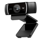 Logitech C922 Pro Stream Webcam - Black (Full HD 1080p Camera Streaming Webcam, Records and Streams 