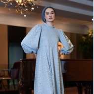 Dress Muslim Prive Ivan Gunawan - Pearly Blue Dress | Abaya gamis