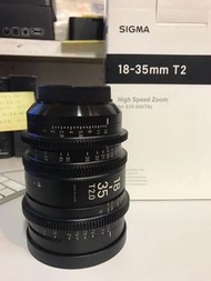 Sigma 18-35mm T2 Cine High-Speed Zoom Lens