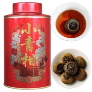 XIXICHA Pu-Erh 5.64ออนซ์ (160กรัม) Xiao Qing ChenPi เปลือกส้ม Puerh Guangdong Xinhui Xiaooqing ส้ม Y