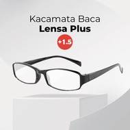 Glasses for nearsightedness Plus Lens 1.5 - G616 - Black