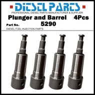 4Pcs Pump Element Plunger and Barrel Assembly 5290 090150-5290 ME736079 for Mitsubishi