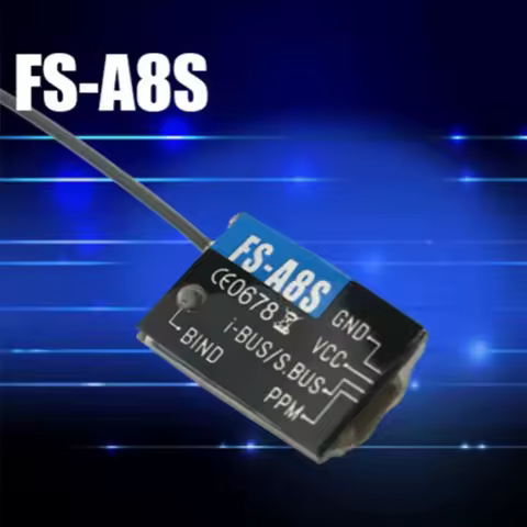 FSA8S 2.4G 8CH Mini Receiver with PPM i-BUS SBUS Remote Control Qaudcopter Racing Drones Adapter for