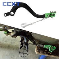CNC Rear Foot Brake Lever Pedal For KAWASAKI KX250 KX450 KX250F KX450F KLX450R 2006-2020 Motorcycle 