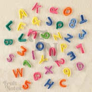 VG375 1cm Alphabet & Number Mini Iron-on Patch (1 pc)