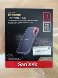 SanDisk Extreme SSD 4TB 隨身碟