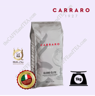 CARRARO 1927 Globo Elite (1kg / 2.2lb) Coffee beans Halal certified (Made in Italy)