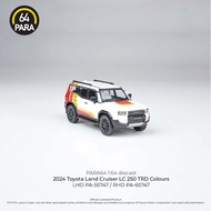 Para64 1/64 2024 Toyota Land Cruiser LC250 TRD Colours PA55747 Diecast Scale Model Car