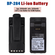 7.2V 3350mAh BP-284 Li-ion Battery for Icom IC-F3400 IC-F3400D IC-F3400DP IC-F3400DPS IC-F3400DPT IC