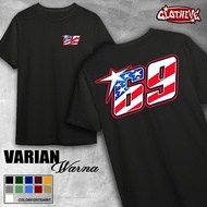 TULSA - RACING T-SHIRT 69 - RACING T-SHIRT 69 RACING NUMBER FOR MEN AND WOMEN