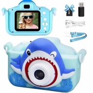 VADUMA 兒童迷你相機 - USB 充電式攝影機，適合 3-12 歲男孩女孩，附 32G 存儲卡和 2 吋 IPS 高清螢幕雙鏡頭，生日禮物 | 雙鏡頭小朋友相機