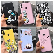 Huawei Y7 Y7Prime 2019 Case Soft Silicone TPU Cartoons Printed Phone Casing for Huawei Y 7 2019 DUB-LX1 DUB-LX3 Cover