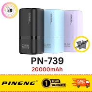 Pineng PN-739 20000mAh Power Bank Super Mini Power Bank Original - 1 YEAR WARRANTY