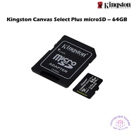 Kingston Canvas Select Plus MicroSD Card (64GB) SDCS2/64GB