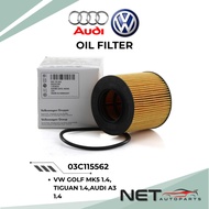 VOLKSWAGEN OIL FILTER 03C115562 VW GOLF MK5 1.4, TIGUAN 1.4, AUDI A3
