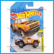 Hot Wheels 87 Dodge D100 HW 2020 Speed Graphics 6/10 Orange K&N Truck kereta hotwheels 87 dodge d100