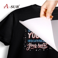 ASUB DTF Transfer Film A4*30sheets,Direct to Film Transfer Paper,Double Sided Matte DTF Film,Sublima