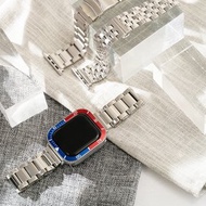 Apple watch - 銀水鬼錶殼 x 銀鋼錶帶 套組