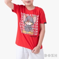 DOSH KIDS T-SHIRTS TOM AND JERRY เสื้อยืดคอกลมเด็ก DTJBT5005-RE (4-12)