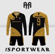 Jersey Futsal Kiper Kerah