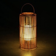 托爾托 長型燈籠 手工藤編LED發光家具 露營庭園 居家景觀裝飾燈